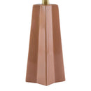 Contract furniture - Faceted Ceramic Accent Table Lamp - www.oroatrade.com