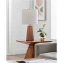 Contract furniture - Faceted Ceramic Accent Table Lamp - www.oroatrade.com