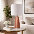 Contract furniture - Faceted Ceramic Accent Table Lamp - www.oroatrade.com