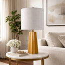 Contract furniture - Faceted Ceramic Accent Table Lamp - www.oroatrade.com