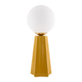 Hospitality furniture - White Glass Globe Table Lamp - www.oroatrade.com