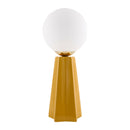 Hospitality furniture - White Glass Globe Table Lamp - www.oroatrade.com