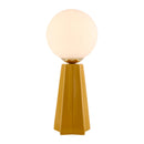 Hospitality furniture - White Glass Globe Table Lamp - www.oroatrade.com