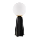 Hospitality furniture - White Glass Globe Table Lamp - www.oroatrade.com