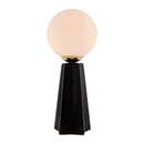 Hospitality furniture - White Glass Globe Table Lamp - www.oroatrade.com