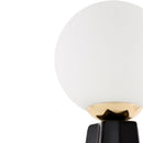 Hospitality furniture - White Glass Globe Table Lamp - www.oroatrade.com
