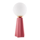 Hospitality furniture - White Glass Globe Table Lamp - www.oroatrade.com