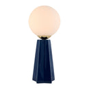 Hospitality furniture - White Glass Globe Table Lamp - www.oroatrade.com