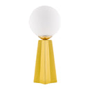 Hospitality furniture - White Glass Globe Table Lamp - www.oroatrade.com