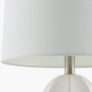 Modern European furniture - Glazed Ceramic Linen Table Lamp - www.oroatrade.com