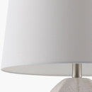 Modern European furniture - Glazed Ceramic Linen Table Lamp - www.oroatrade.com