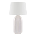 Modern European furniture - Glazed Ceramic Linen Table Lamp - www.oroatrade.com