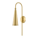 Hospitality furniture - Gold Conical Wall Lamp - www.oroatrade.com