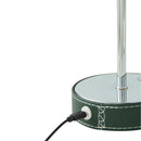 Modern European furniture - Empire Leather Shade Table Lamp - www.oroatrade.com