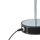 Modern European furniture - Empire Leather Shade Table Lamp - www.oroatrade.com