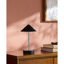 Modern European furniture - Empire Leather Shade Table Lamp - www.oroatrade.com