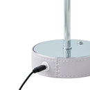 Modern European furniture - Empire Leather Shade Table Lamp - www.oroatrade.com