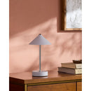 Modern European furniture - Empire Leather Shade Table Lamp - www.oroatrade.com