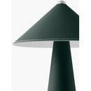 Modern European furniture - Brushed Leather Accent Table Lamp - www.oroatrade.com
