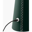Modern European furniture - Brushed Leather Accent Table Lamp - www.oroatrade.com