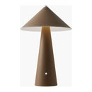 Modern European furniture - Brushed Leather Accent Table Lamp - www.oroatrade.com