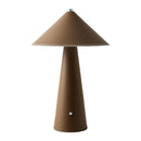 Modern European furniture - Brushed Leather Accent Table Lamp - www.oroatrade.com