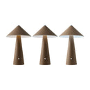 Modern European furniture - Brushed Leather Accent Table Lamp - www.oroatrade.com