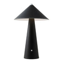 Modern European furniture - Brushed Leather Accent Table Lamp - www.oroatrade.com