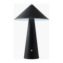 Modern European furniture - Brushed Leather Accent Table Lamp - www.oroatrade.com
