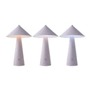 Modern European furniture - Brushed Leather Accent Table Lamp - www.oroatrade.com