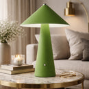 Modern European furniture - Brushed Leather Accent Table Lamp - www.oroatrade.com