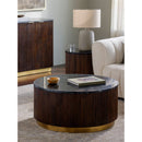 Modern furniture - Reeded Wood Marble Coffee Table - www.oroatrade.com