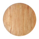 Modern European furniture - Reeded Wood Round Dining Table - www.oroatrade.com