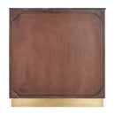 Modern European furniture - Reeded Wood 2-Door Cabinet - www.oroatrade.com