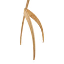 Modern European furniture - Rubberwood Tripod Accent Floor Lamp - www.oroatrade.com