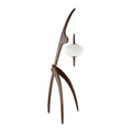 Modern European furniture - Rubberwood Tripod Accent Floor Lamp - www.oroatrade.com