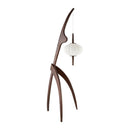 Modern European furniture - Rubberwood Tripod Accent Floor Lamp - www.oroatrade.com
