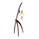 Modern European furniture - Rubberwood Tripod Accent Floor Lamp - www.oroatrade.com