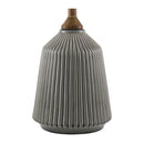 Modern European furniture - Reeded Glazed Ceramic Table Lamp - www.oroatrade.com