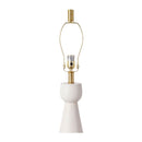 Hospitality furniture - White Conical Base Table Lamp - www.oroatrade.com