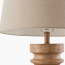 Hospitality furniture - Cream Linen Accent Table Lamp - www.oroatrade.com