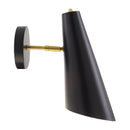 Hospitality furniture - Conical Black Iron Wall Lamp - www.oroatrade.com