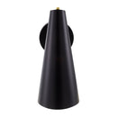 Hospitality furniture - Conical Black Iron Wall Lamp - www.oroatrade.com