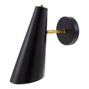 Hospitality furniture - Conical Black Iron Wall Lamp - www.oroatrade.com