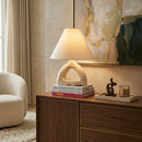 Modern European furniture - Triangular Ceramic Table Lamp - www.oroatrade.com