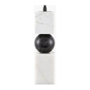 Hospitality furniture - Two-Toned Geometrical Marble Table  Lamp - www.oroatrade.com