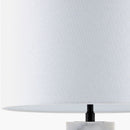 Hospitality furniture - Two-Toned Geometrical Marble Table  Lamp - www.oroatrade.com