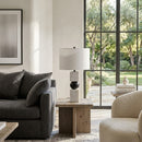 Hospitality furniture - Two-Toned Geometrical Marble Table  Lamp - www.oroatrade.com