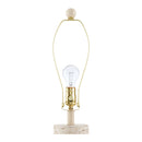 Hospitality furniture - Cream Round Base Table Lamp - www.oroatrade.com