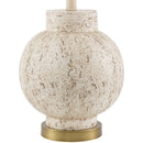 Hospitality furniture - Cream Round Base Table Lamp - www.oroatrade.com